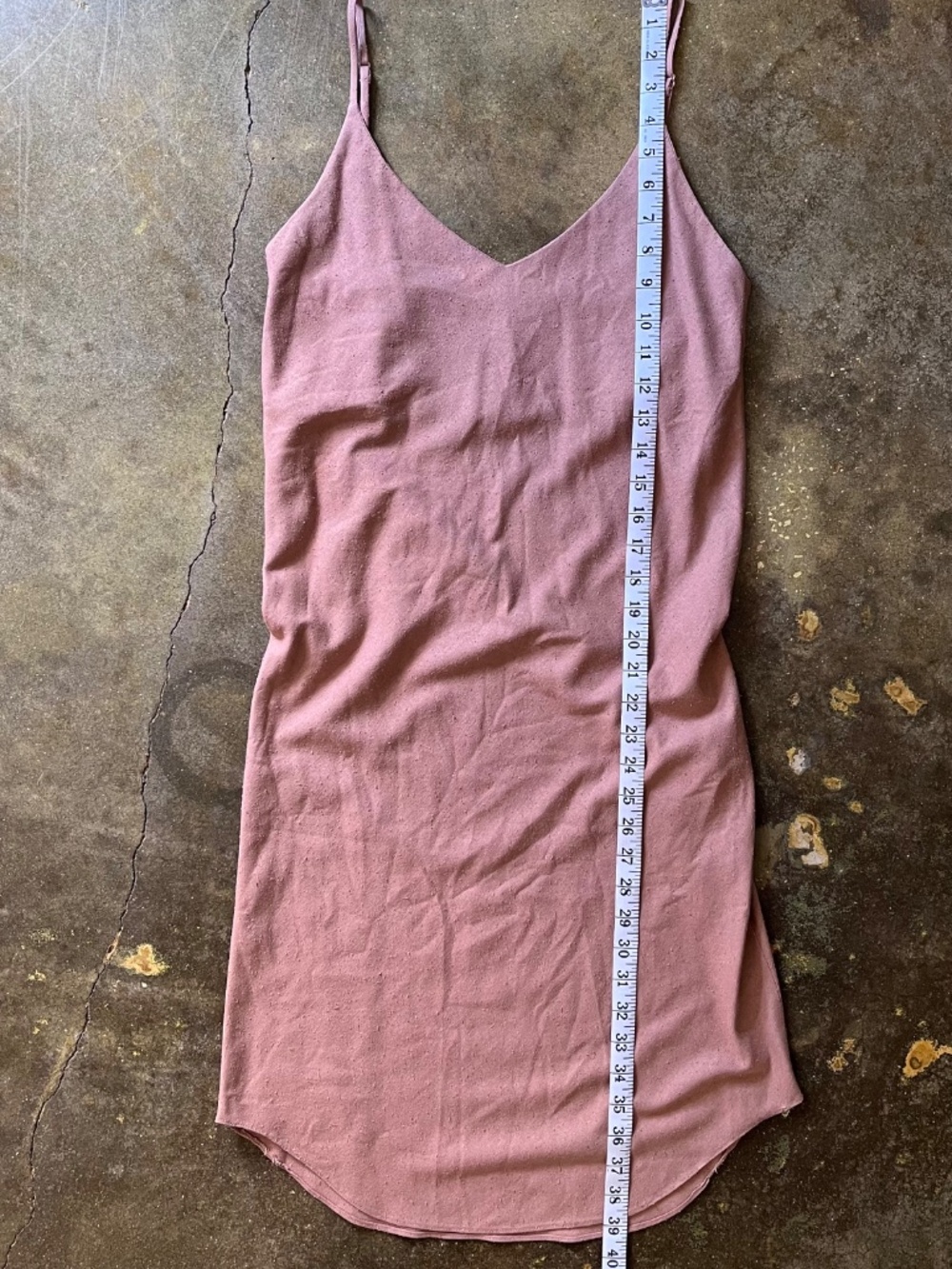 Ozma of California Bias Slip Dress, Silk Noil, XS - Picture 3 of 8